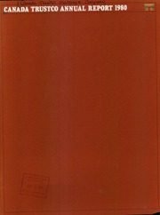 Canada Trustco Mortgage Co 1980 cover