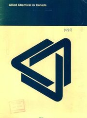 Allied Chemical Canada, Limited 1979 cover