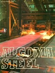 Algoma Steel Inc 1979 cover