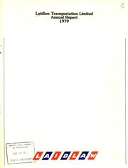 Laidlaw Transportation Limited 1979 cover