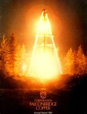 Corporation Falconbridge Copper 1981 cover