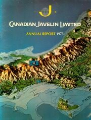 Canadian Javelin Limited 1973 cover