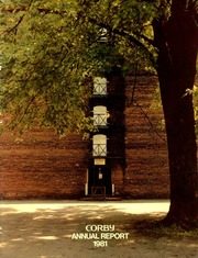 Corby Distilleries Ltd 1981 cover