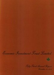 Economic Investment Trust Limited 1979 cover