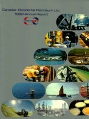 Canadian Occidental Petroleum Ltd 1982 cover