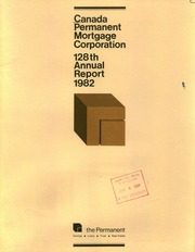 Canada Permanent Mortgage Corp 1982 cover