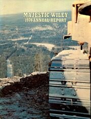 Majestic Wiley Contractors Limited 1978 cover