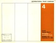 International Trust Company. Interim Report. 1975-12-31 1975 cover