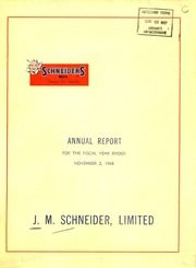 J. M. Schneider, Limited 1968 cover