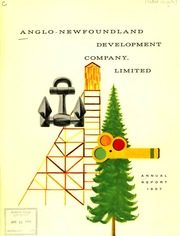 Anglo-Newfoundland Development Company, Limited 1957 cover
