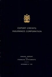 Export Credits Insurance Corporation 1955 cover