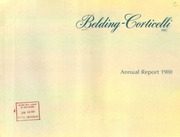 Belding Corticelli Ltd 1980 cover