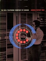 Bell Telephone Company Canada 1964 cover