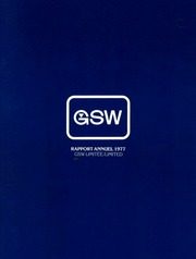 GSW Inc 1977 cover