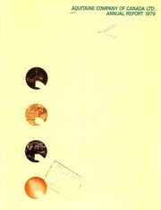 Aquitaine Company of Canada Ltd 1979 cover