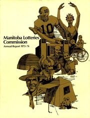 Manitoba Lotteries Commission 1974 cover