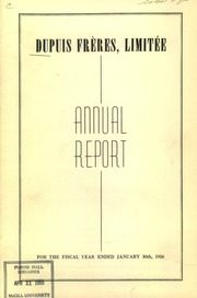 Dupuis Freres,Limitee 1956 cover