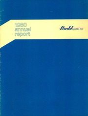 Budd Canada Inc 1980 cover