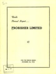 Frobisher Limited 1953 cover