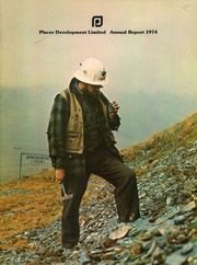 Placer Development, Limited 1974 cover
