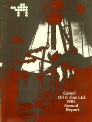 Camel Oil & Gas Ltd 1984 cover