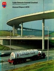 Lake Ontario Cement Limited 1978 cover