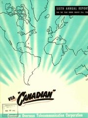 Canadian Overseas Telecommunication Corp 1956 cover