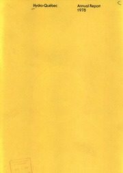 Hydro-Quebec 1978 cover