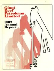 Giant Reef Petroleums Limited 1982 cover