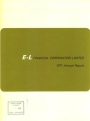 E-L Financial Corporation Ltd 1971 cover