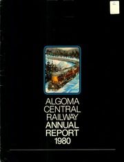 Algoma Central Railway 1980 cover