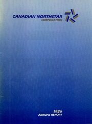 Canadian Northstar Corporation 1986 cover