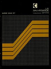 La Sauvegarde 1977 cover
