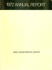 MICC Investments Ltd 1972 cover