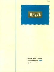 Bruck Mills Limited 1969 cover