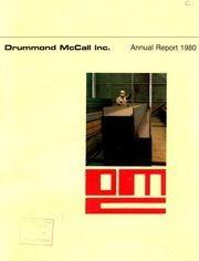 Drummond McCall Inc 1980 cover