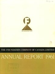 Foundation Company of Canada Limited 1961 cover
