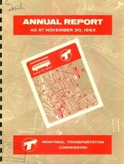 Montreal Transportation Commission 1963 cover