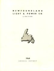 Newfoundland Light & Power Company Limited 1968 cover