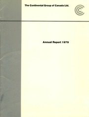 Continental Group of Canada Ltd 1979 cover
