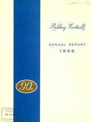Belding Corticelli Ltd 1966 cover