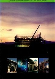 Canadian Foundation Company Ltd 1985 cover
