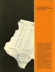 Maritime Telegraph & Telephone Co., Ltd 1979 cover