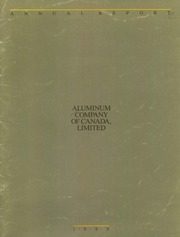 Aluminum Company of Canada, Limited 1985 cover