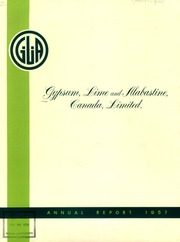 Gypsum, Lime and Alabastine, Canada, Limited 1957 cover