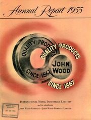 International Metal Industries Limited 1955 cover