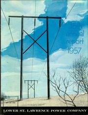 Lower St. Lawrence Power Company 1957 cover
