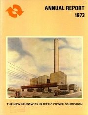 New Brunswick Electric Power Commission 1973 cover