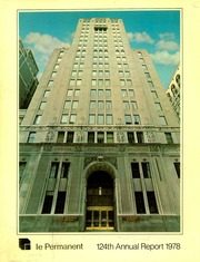Canada Permanent Mortgage Corp 1978 cover