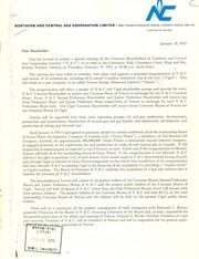 Northern and Central Gas Company Limited. Financials. 1974-9-30 1974 cover